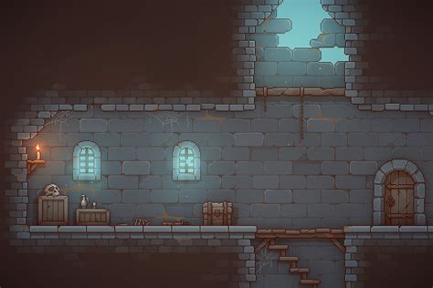 Pixel Art Platformer - Dungeon | 2D Environments | Unity Asset Store