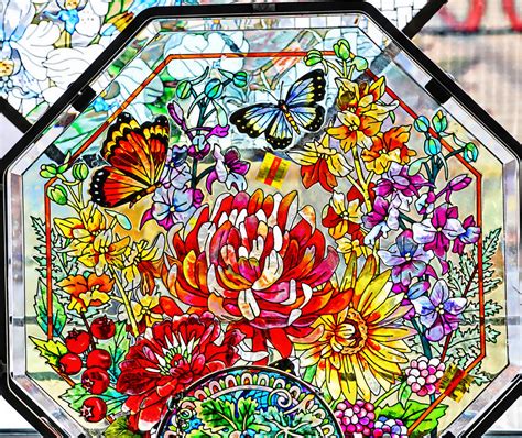 Stained Glass Garden Free Stock Photo - Public Domain Pictures
