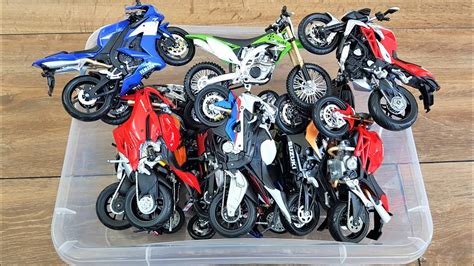 Motorcycles Scale 1/12, 1/18 diecast model Motorcycles - YouTube