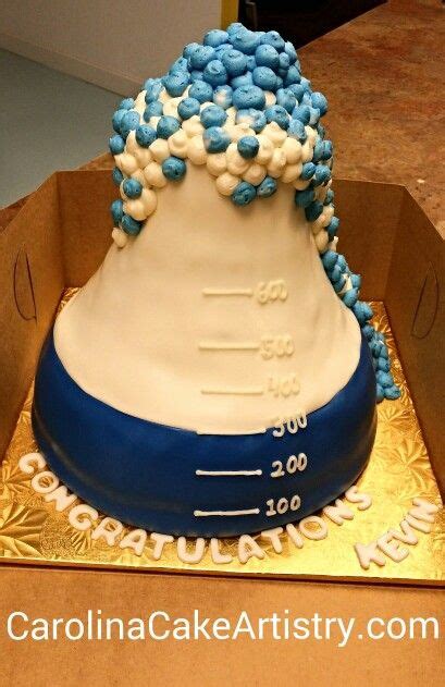 Beaker Graduation Cake! | Graduation cakes, Cake, Birthday cake