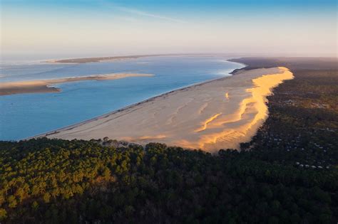 Photo : Au dessus de la grande Dune du Pilat - Bassin d'Arcachon ...