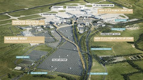 Melbourne Airport parking spaces close as Naarm Way stage 2 begins ...