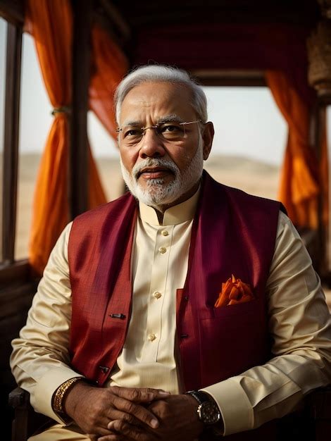 Premium AI Image | Narendra Modi biography Prime Minister of India Modi ...