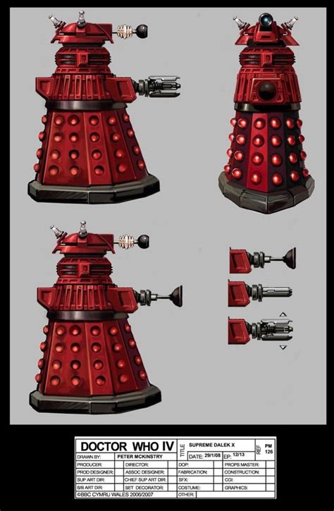 Supreme Dalek | Doctor who, Doctor who art, Doctor who fan art