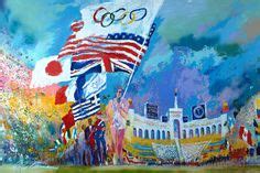 leroy neiman famous paintings - Google Search 1984 Summer Olympics ...