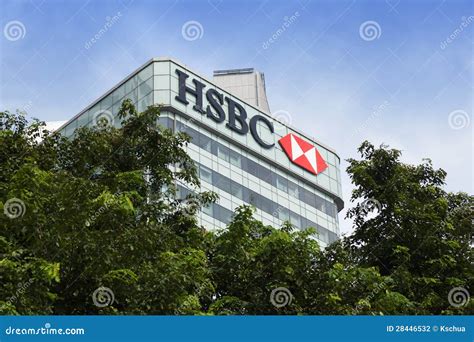 HSBC building in Singapore editorial photography. Image of economy - 28446532