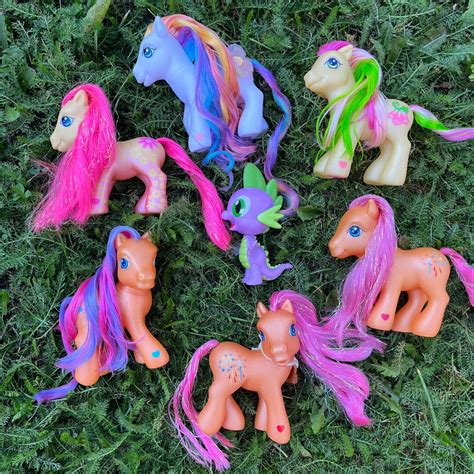 My Little Pony G3 MLP Ponies Vintage Hasbro Spike Daffidazey Summer ...