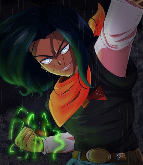 Android 17 by peridoxikal on DeviantArt