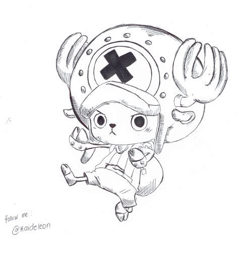 Cute Chopper One Piece Drawing - Alilbitofmary