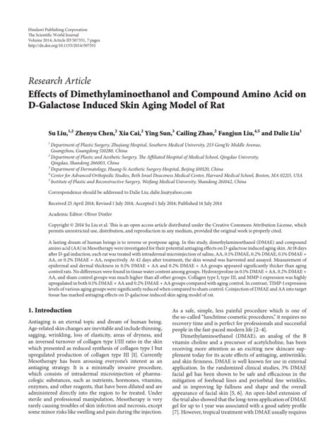 (PDF) Effects of Dimethylaminoethanol and Compound Amino Acid on D ...