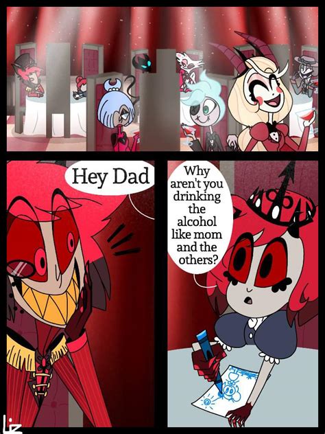 No more drinking Mini Comic | Hazbin Hotel (official) Amino