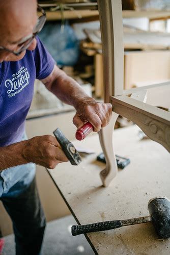 An old man carving wooden furniture in a workshop | Shot on … | Flickr