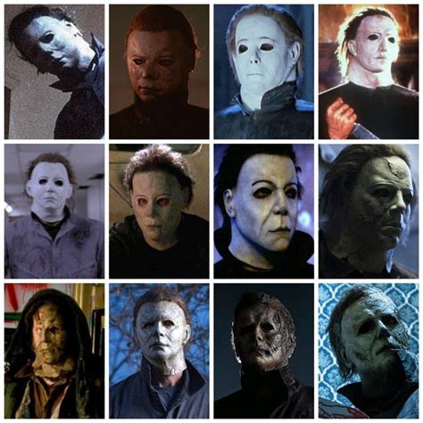 Evolution of Michael Myers Mask (1978-2022). Which one is your favorite? : r/Halloweenmovies