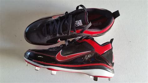 Nike - New Nike Air Show Elite 2 Baseball Cleats 414986 Blk/Red sz 12.5 ...