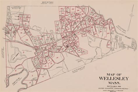 wellesley-map-1935 - Wellesley Free Library