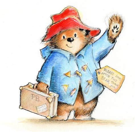 A wise bear always keeps a marmalade sandwich in his hat in case of emergency" Paddington A # ...