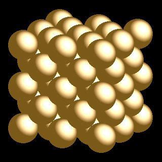 WebElements Periodic Table » Gold » crystal structures