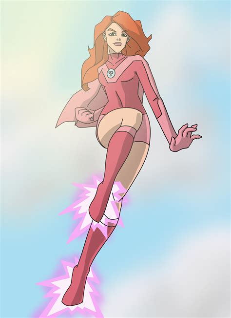 [OC] Fan art I did of Atom Eve because I was just that happy to hear ...