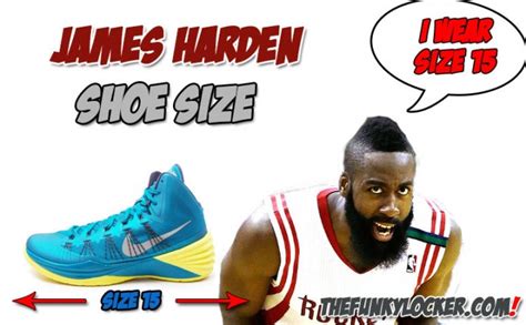 James Harden Shoe Size - Find Out What Size Sneakers Harden Wears