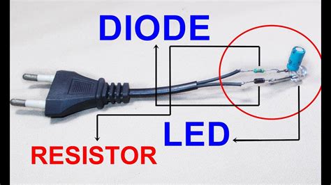 Simple Led Circuit Schematic Simple Light Circuit Diagram