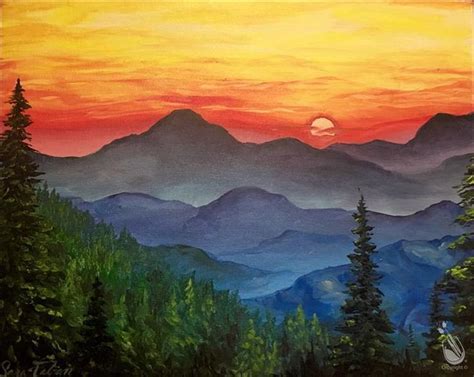 Blue Ridge Mountain Paintings