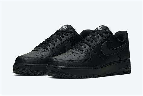 Nike Air Force 1 Low Black CJ1607-001 Release Date - SBD