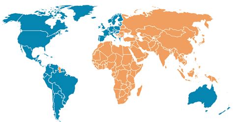 Western Hemisphere Countries List