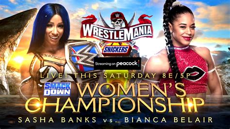 Bianca Belair vs. Sasha Banks to Main Event WrestleMania 37 Night One?