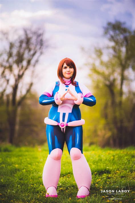 Zero Gravity! Ochako from My Hero Academia by GabbyNu on DeviantArt