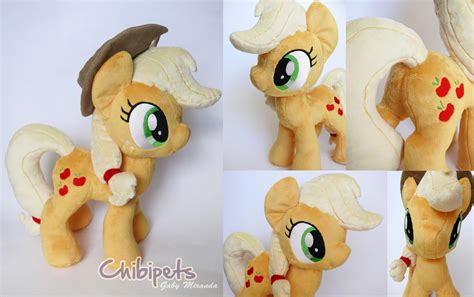 Applejack Custom Plush by Chibi-pets on DeviantArt