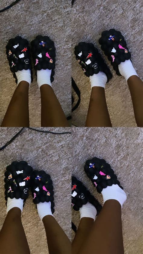 Bubble slides in 2022 | Slides outfit black girl, Slides outfit, Girly ...