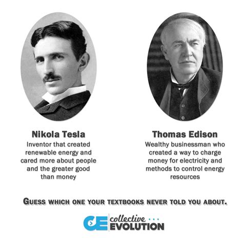 NIKOLA TESLA.....VS......THOMAS EDISON.........PARTAGE OF DISCLOVE.TV ...