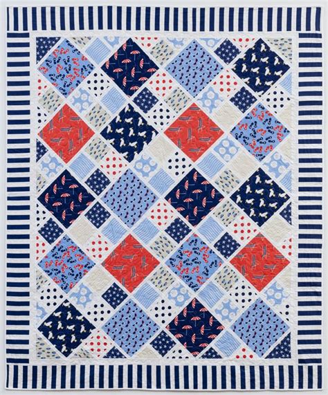 pattern by www.fourpawsquilting.com | Quilts, Quilt patterns, Patriotic ...