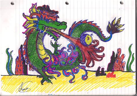 Ryu Dragon by frolloesmeraldalove on DeviantArt