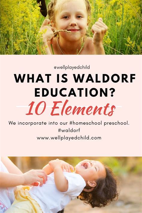 What is Waldorf Education? | Homeschool preschool, Waldorf education, Education