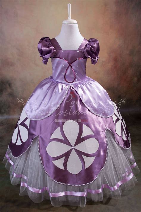 Disney Inspired Princess Sofia Costume, Ball Gown, Lavender Princess Dress - Etsy | Vestido de ...