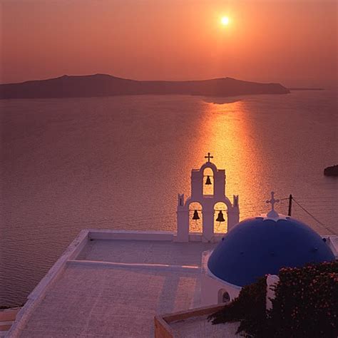 Santorini Greece: Sunset in Santorini