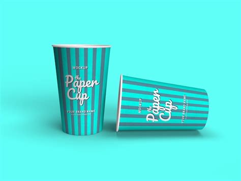 Premium PSD | Take away coffee cup mockup isolated