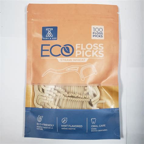 100 Mint Flavored Floss Picks Review | Eco Life Wise