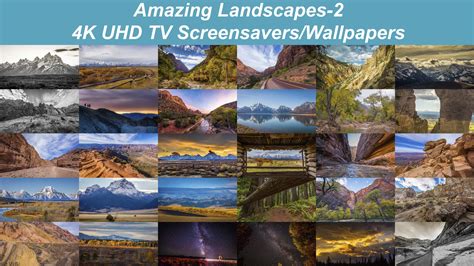4K TV Screensavers/Wallpapers - Amazing Landscapes:2 | ProArtInc