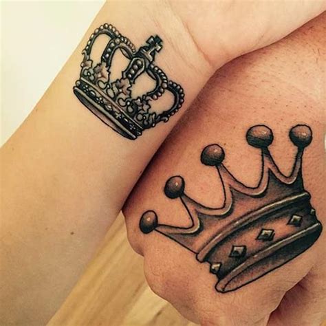 40 King and Queen Tattoos for Lovers That Kick Ass