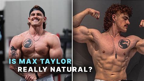 Is MAX TAYLOR really as natural as he claims to be? - YouTube