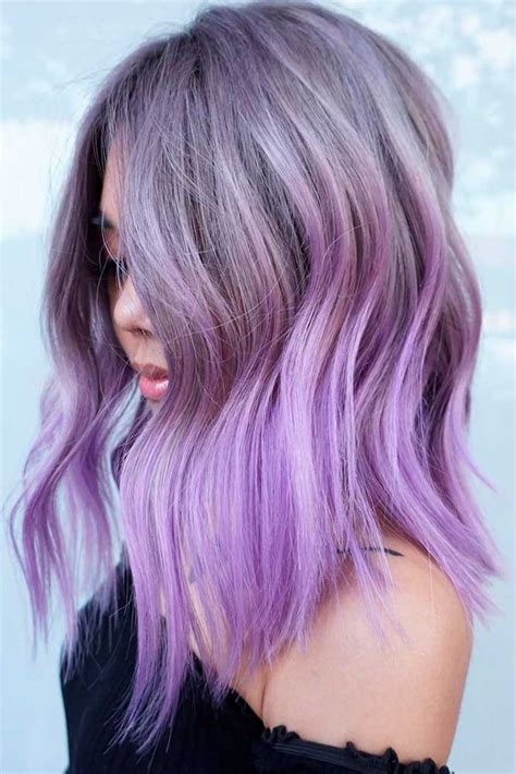 Lavender Ombre Hair