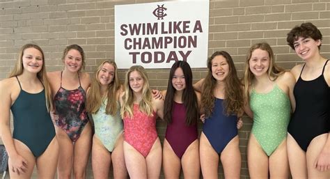 Maroons bringing their brand of fun to girls' swim and dive state meet ...