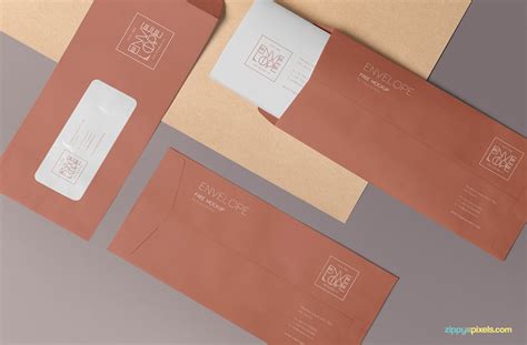 A4 Envelope Mockup | Free PSD Download | ZippyPixels