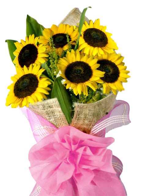 Send Sunflower Bouquet Delivery Manila,Philippines Online Florist