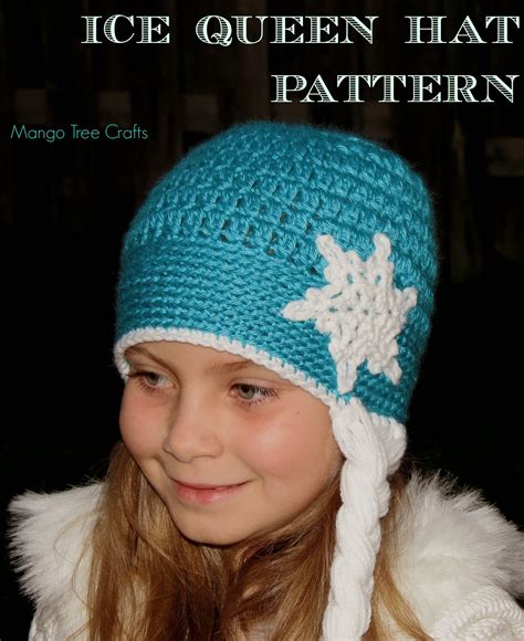 Mango Tree Crafts: Ice Queen Crochet Hat Pattern