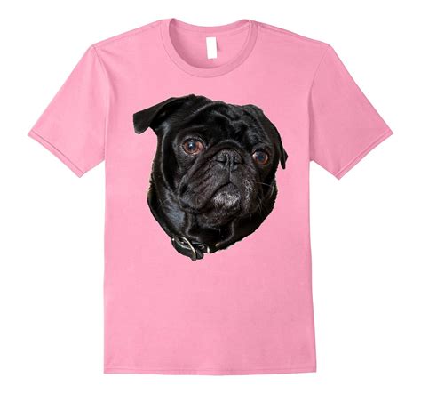 Funny Black Pug Face Gifts T-Shirts-CL – Colamaga