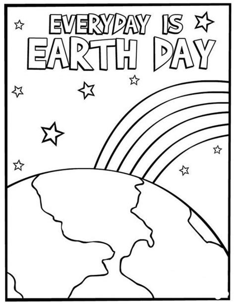 Earth Day Malvorlagen - Beliebt Bilder | Earth day worksheets, Earth ...