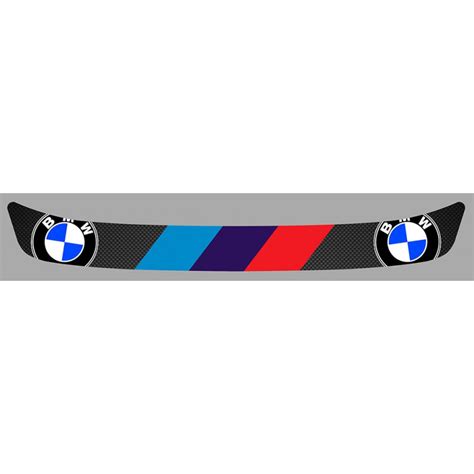 BMW Helmet Visor Sunstrip laminated decal - cafe-racer-bretagne ...